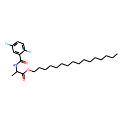 D-Alanine, N-(2,5-difluorobenzoyl)-, hexadecyl ester