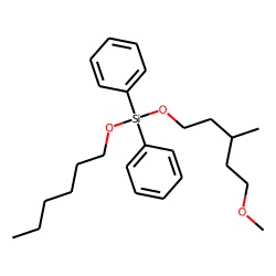 Silane, diphenylhexyloxy(5-methoxy-3-methylpentyloxy)-