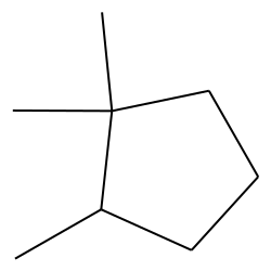 Cyclopentane, 1,1,2-trimethyl-