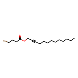 4-Bromobutanoic acid, tridec-2-ynyl ester