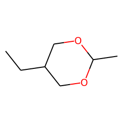 trans-2-Methyl-5-ethyl-1,3-dioxane