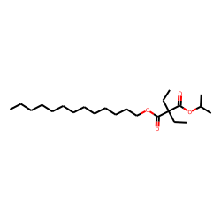 Diethylmalonic acid, isopropyl tridecyl ester