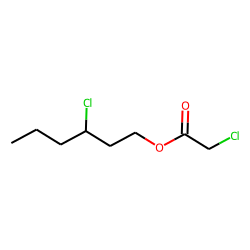3-chlorohexyl chloroacetate