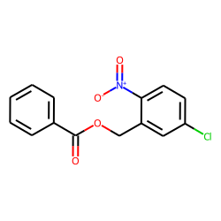 Benzoic acid, (5-chloro-2-nitrophenyl)methyl ester
