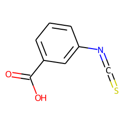 Benzoic acid, 3-isothiocyanato-