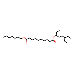 Sebacic acid, 6-ethyloct-3-yl heptyl ester