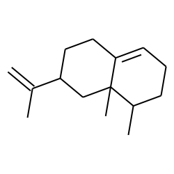 Naphthalene, 1,2,3,5,6,7,8,8a-octahydro-1,8a-dimethyl-7-(1-methylethenyl)-, [1R-(1«alpha»,7«beta»,8a«alpha»)]-