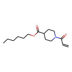 Isonipecotic acid, N-acryloyl-, hexyl ester