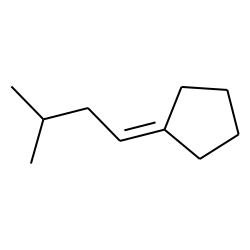 Cyclopentane, (3-methylbutylidene)-