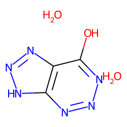 3H-v-triazolo[4,5-d]-v-triazin-7-ol, dihydrate