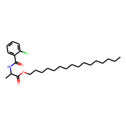 D-Alanine, N-(2-chlorobenzoyl)-, hexadecyl ester