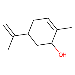 2-Cyclohexen-1-ol, 2-methyl-5-(1-methylethenyl)-, cis-
