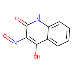 2,4-Quinolinediol, 3-nitroso- (keto form)