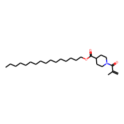 Isonipecotic acid, N-methacryloyl-, hexadecyl ester