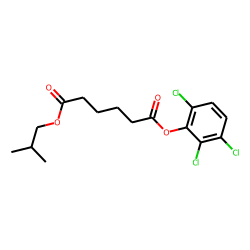 Adipic acid, isobutyl 2,3,6-trichlorophenyl ester