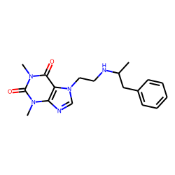 1H-Purine-2,6-dione, 3,7-dihydro-1,3-dimethyl-7-[2-[(1-methyl-2-phenylethyl)amino]ethyl]-