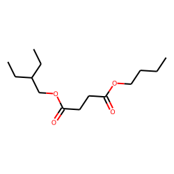 Succinic acid, butyl 2-ethylbutyl ester