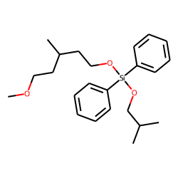Silane, diphenylisobutoxy(5-methoxy-3-methylpentyloxy)-