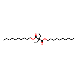 Diethylmalonic acid, didecyl ester
