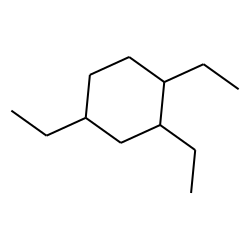 Cyclohexane, 1r,2c,4c-triethyl