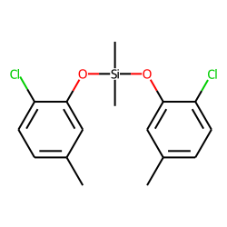 Silane, dimethyldi(2-chloro-5-methylphenoxy)-