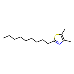 4,5-dimethyl-2-nonyl-thiazole