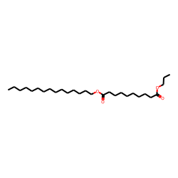 Sebacic acid, pentadecyl propyl ester