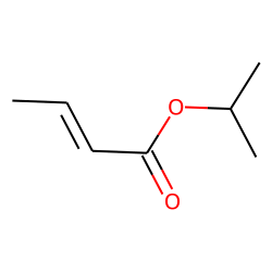 2-Butenoic acid, 1-methylethyl ester