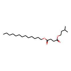 Succinic acid, 3-methylbutyl tridecyl ester