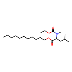 l-Leucine, N-ethoxycarbonyl-N-methyl-, undecyl ester