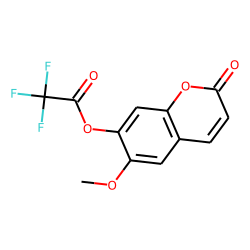 Scopoletin, O-trifluoroacetyl-