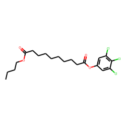 Sebacic acid, butyl 3,4,5-trichlorophenyl ester