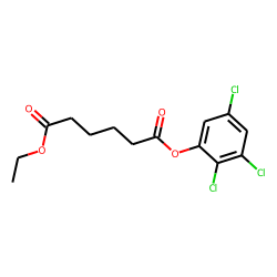 Adipic acid, ethyl 2,3,5-trichlorophenyl ester