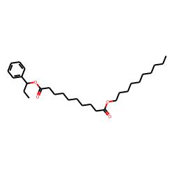 Sebacic acid, decyl 1-phenylpropyl ester