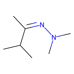 2-Butanone, 3-methyl, dimethylhydrazone