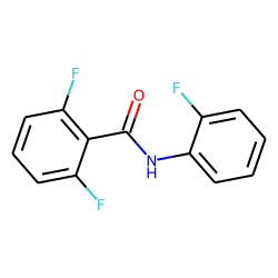 Benzamide, N-(2-fluorophenyl)-2,6-difluoro-