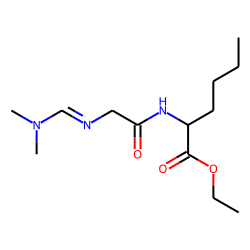 Glycyl-L-norleucine, N-dimethylaminomethylene-, ethyl ester