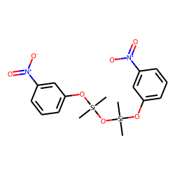 Silane, dimethyl(dimethyl(3-nitrophenoxy)silyloxy)(3-nitrophenoxy)-