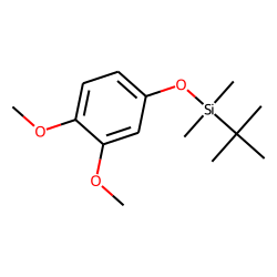 3,4-Dimethoxyphenol, tert-butyldimethylsilyl ether