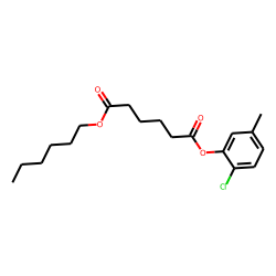 Adipic acid, 2-chloro-5-methylphenyl hexyl ester