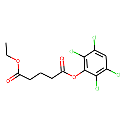 Glutaric acid, ethyl 2,3,5,6-tetrachlorophenyl ester