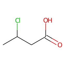 Butanoic acid, 3-chloro-
