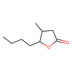 trans-4-hydroxy-3-methyloctanoic acid lactone