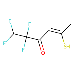 4-Hexen-3-one, 1,1,2,2-tetrafluoro-5-mercapto-