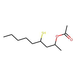 4-Mercaptononyl-2-acetate, # 1