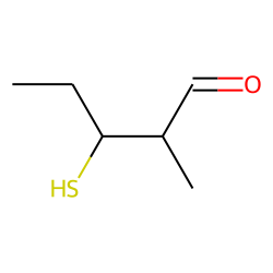 3-Mercapto-2-methylpentanal, # 2