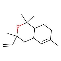 (3S,4aR,8aR)-1,1,3,6-Tetramethyl-3-vinyl-3,4,4a,7,8,8a-hexahydro-1H-isochromene