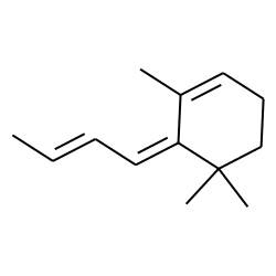 6-But-2-enylidene-1,5,5-trimethylcyclohexene (isomer II)