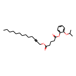 Glutaric acid, tridec-2-yn-1-yl 2-isopropoxyphenyl ester