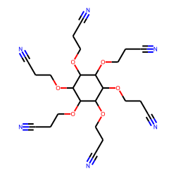 3,3',3'',3''',3'''',3'''''-[(Cyclohexane-1,2,3,4,5,6-hexayl)hexaoxy]hexapropionitrile